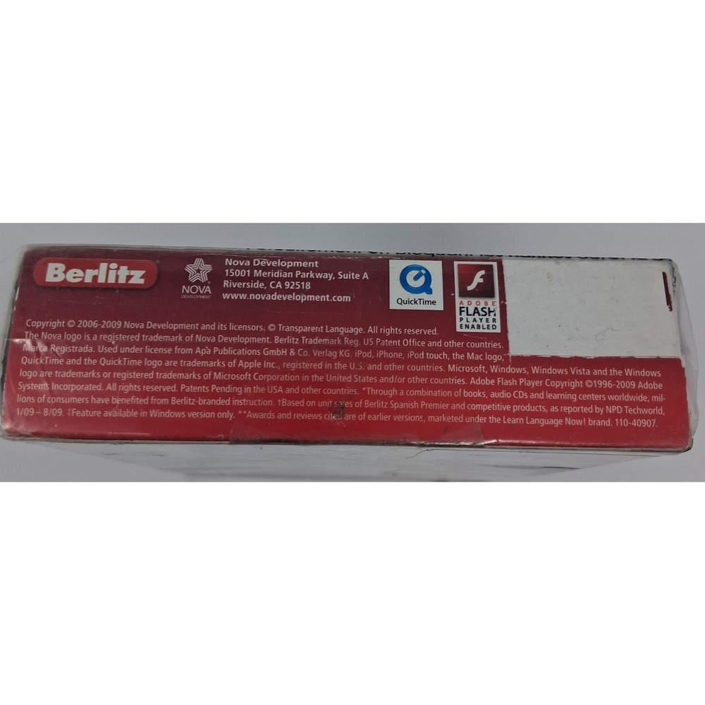 Berlitz Spanish Premier Language Learning Software Box Set CD ROMs iPod Exercise - Picture 7 of 7